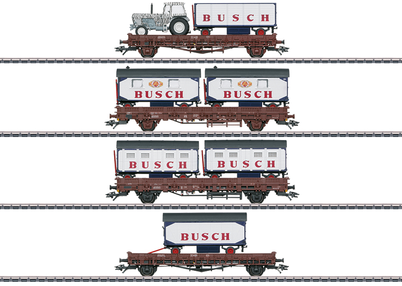 Märklin 45040 Güterwagen-Set Zirkus Busch Güterwagen-Set Zirkus Busch