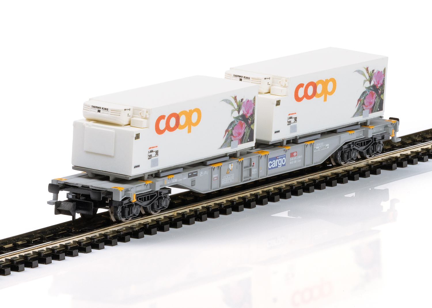 Trix 15494 Containertragwagen coop® Containertragwagen coop®