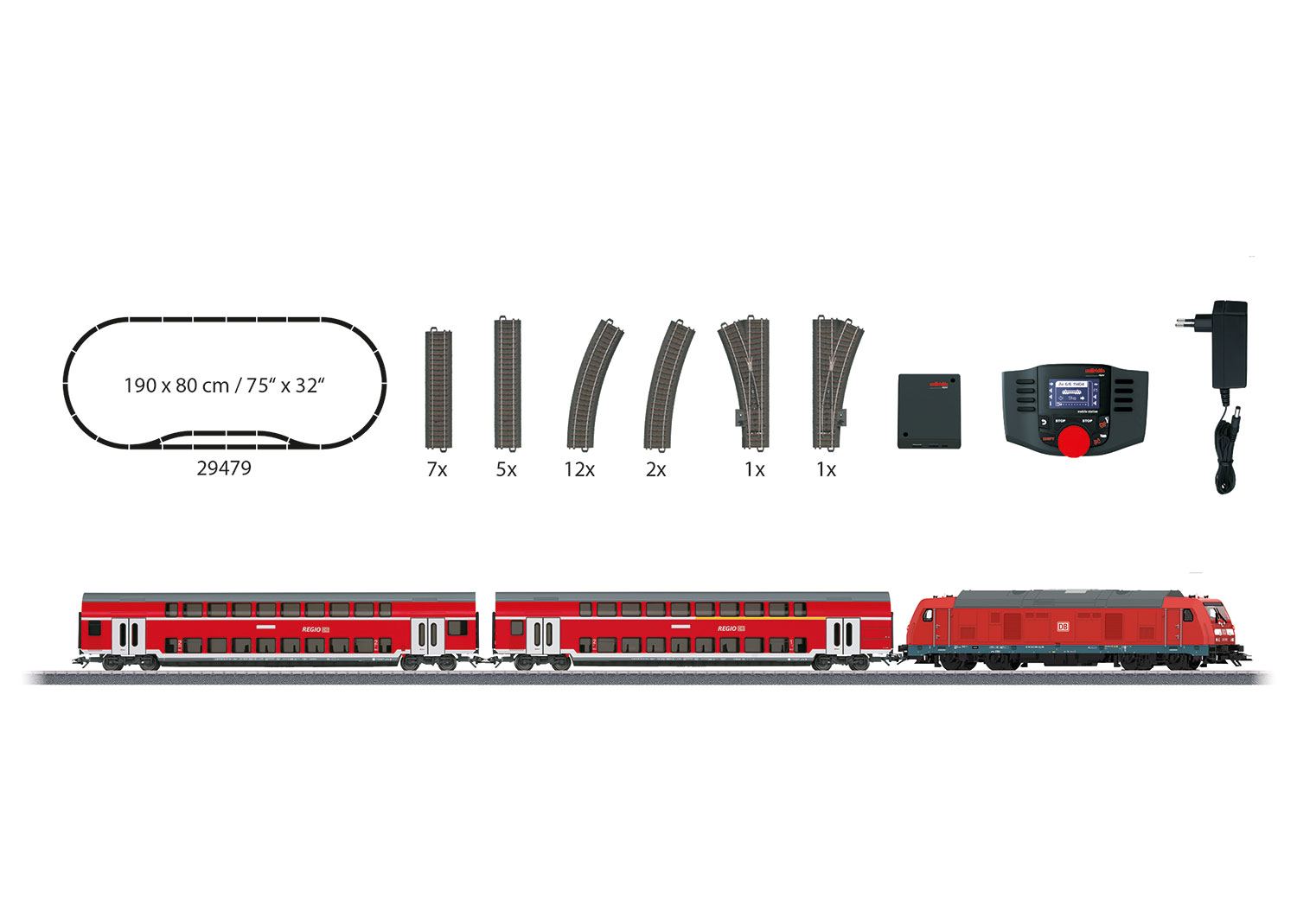 Märklin 29479 Digital-Startpackung Regional-Express 