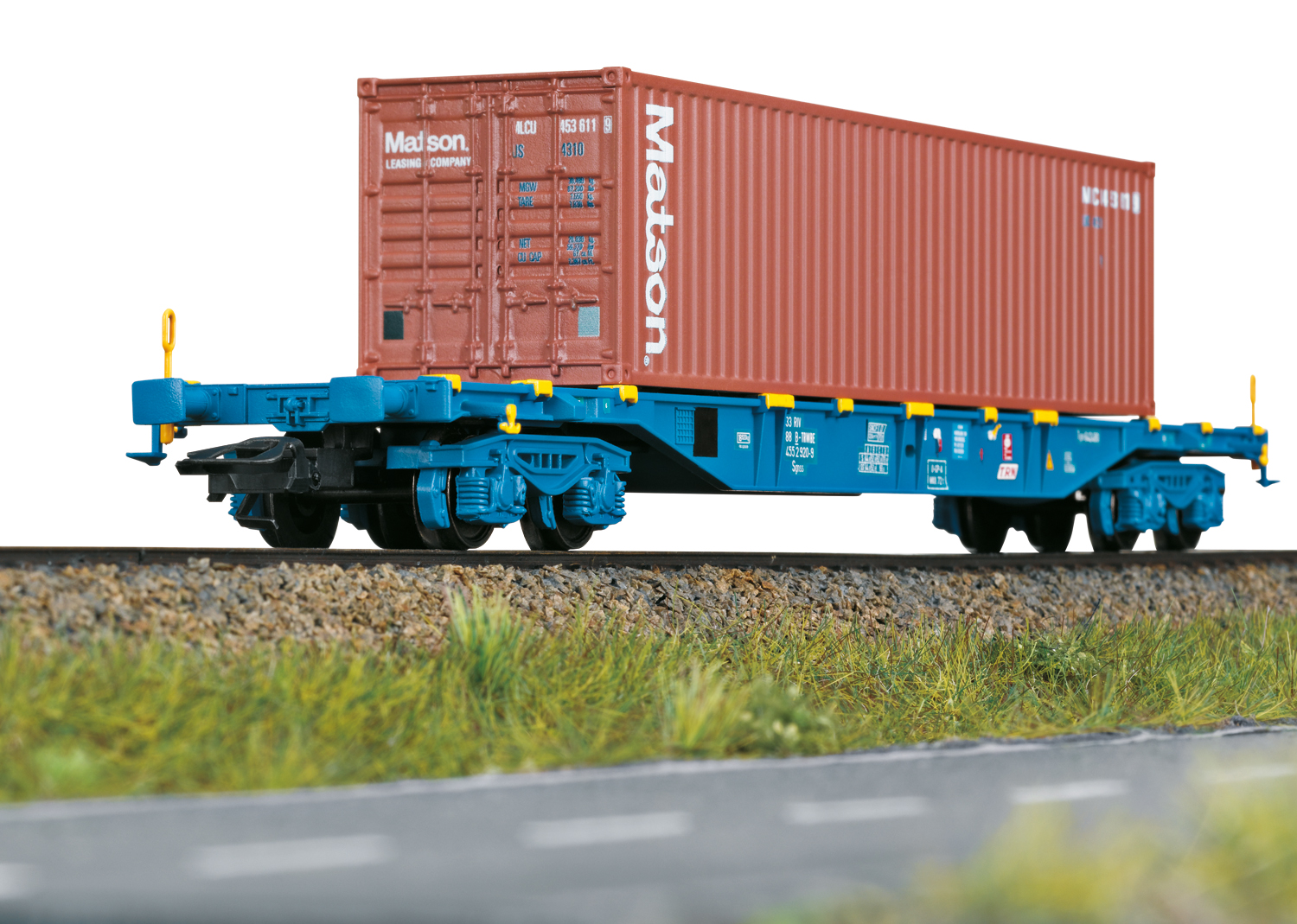 Märklin 47136 Container-Tragwagen Bauart Sgnss Container-Tragwagen Bauart Sgnss