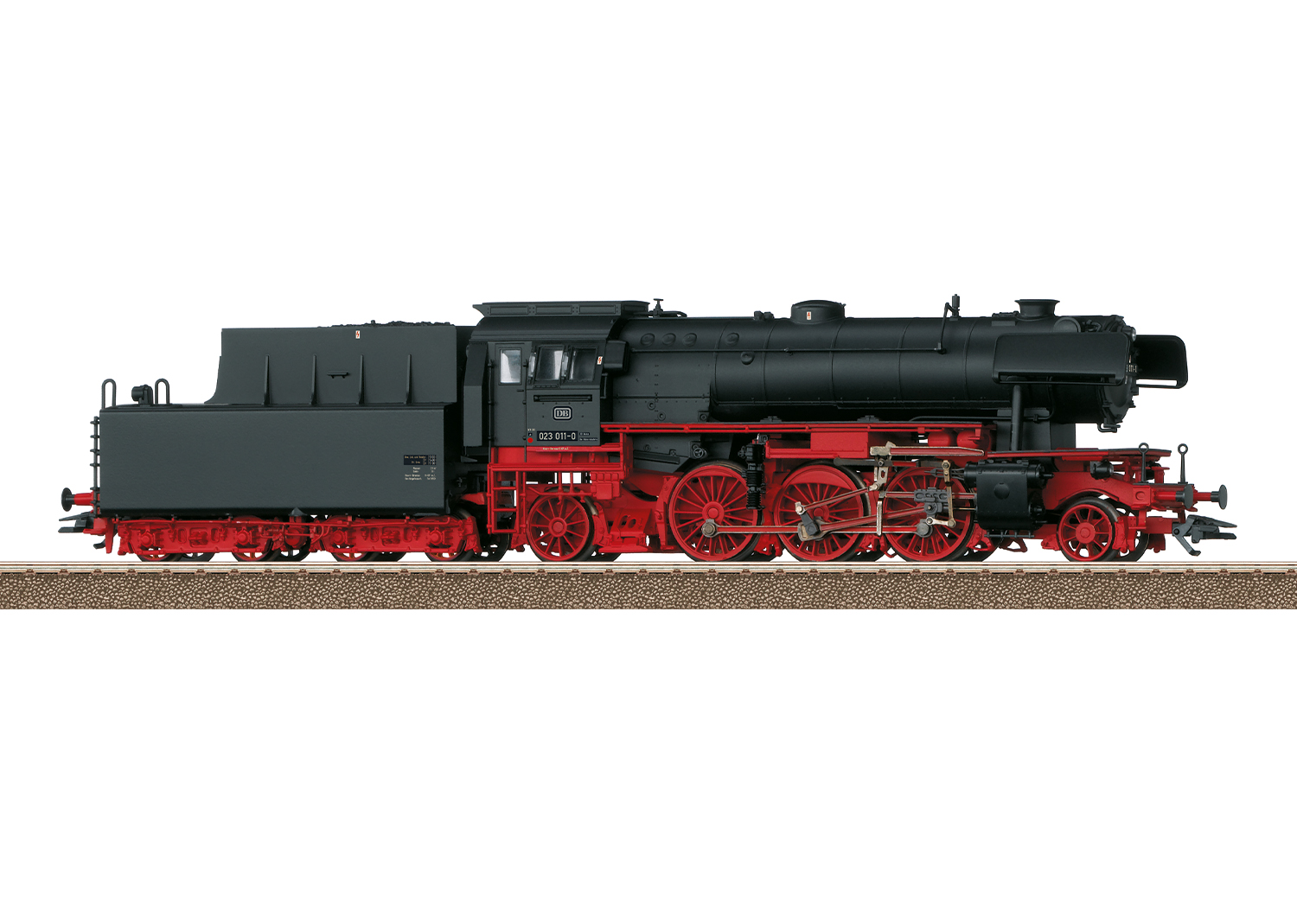Dampflok BR 023 DB Personenzug-Dampflokomotive Baureihe 023