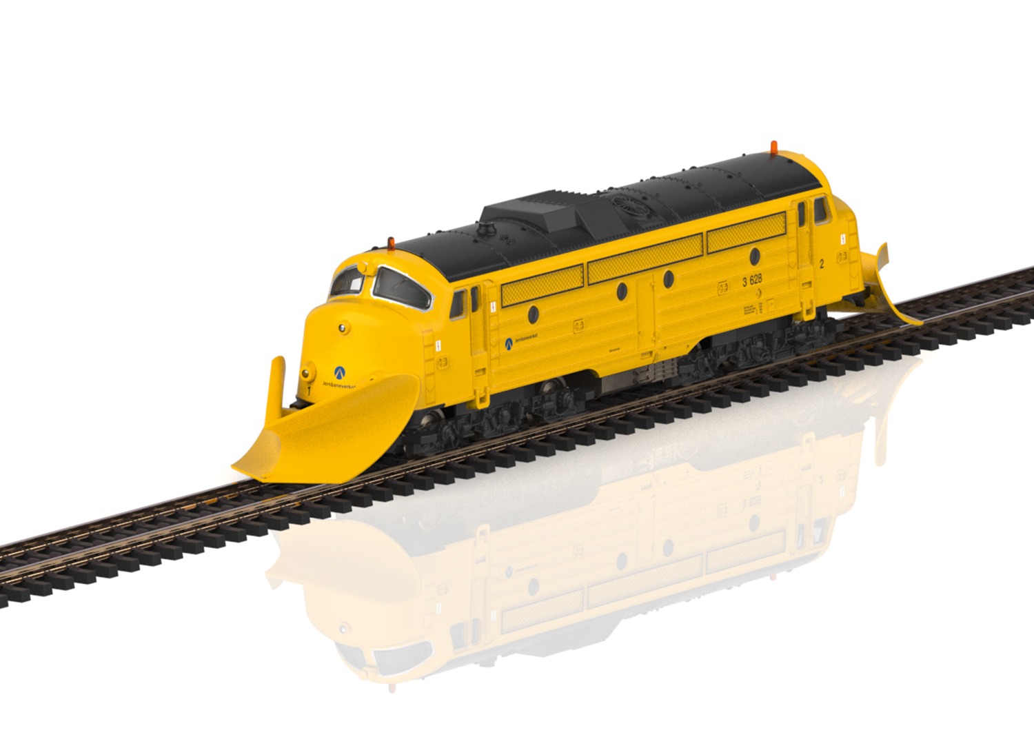 Märklin 88362 Diesellokomotive mit Schneeräumer Diesellokomotive mit Schneeräumer