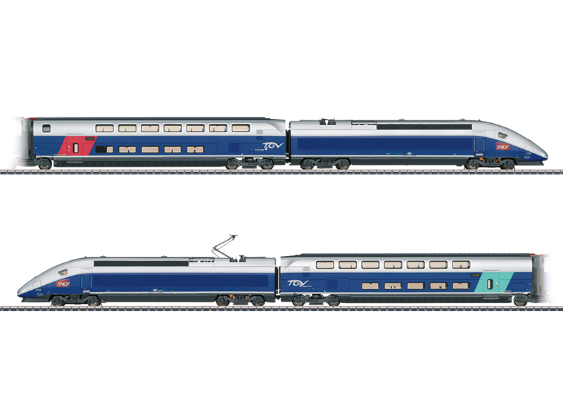 Märklin 37793 Hochgeschwindigkeitszug TGV Euroduplex Hochgeschwindigkeitszug TGV Euroduplex