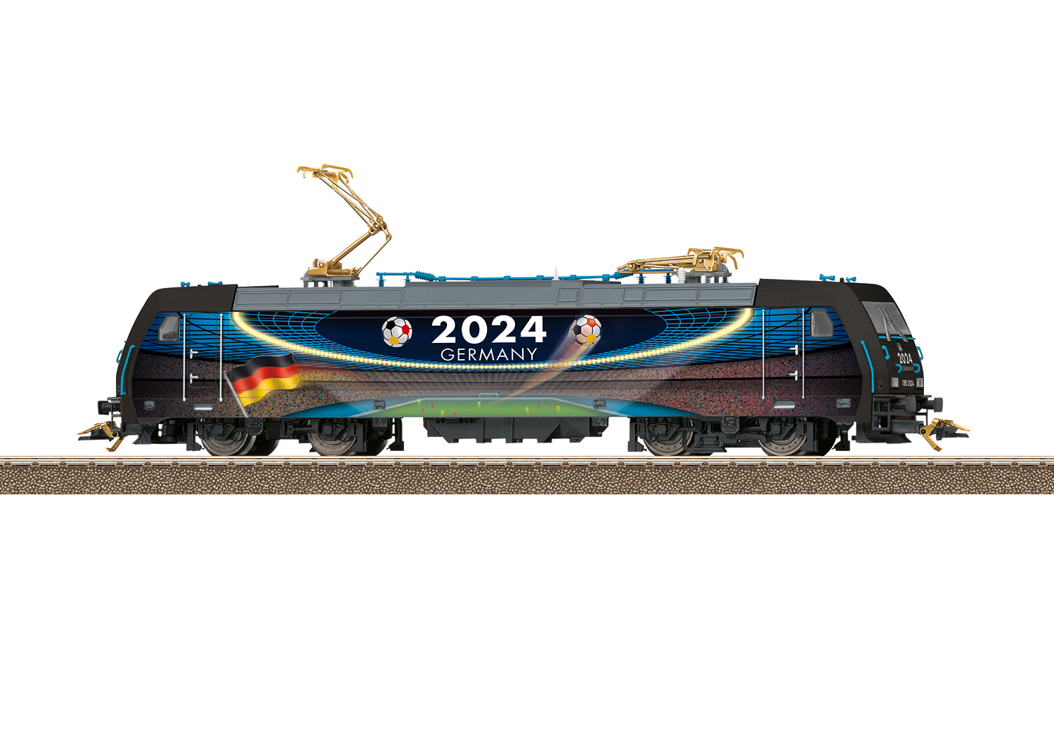 TRIX 25368 - GERMANY 2024 Elektrolokomotive Baureihe 185.2