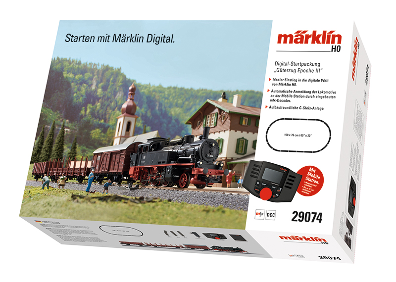 Märklin 29074 Digital-Startpackung Güterzug Epoche III. 