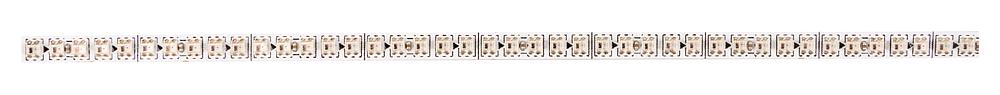 Gebr. Faller 180796 Smart-Effects-LED, Lichtstreifen-Verlängerung, 150 LEDs/0,5 m 