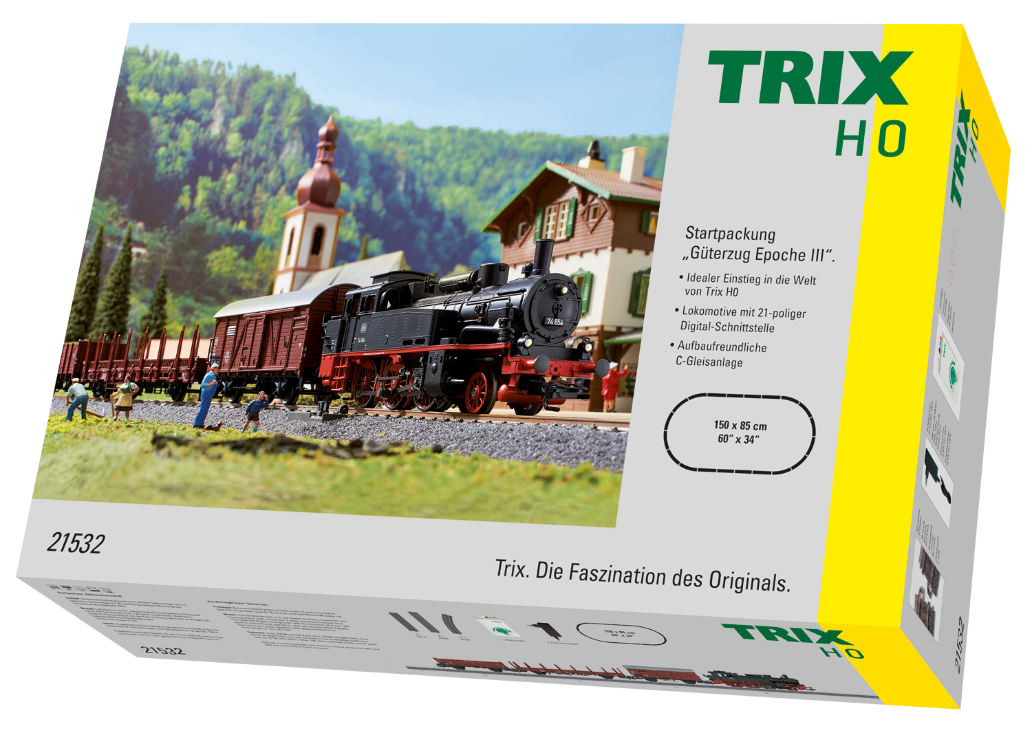Trix 21531 Digital-Startpackung Güterzug Epoche III Digital-Startpackung Güterzug Epoche III