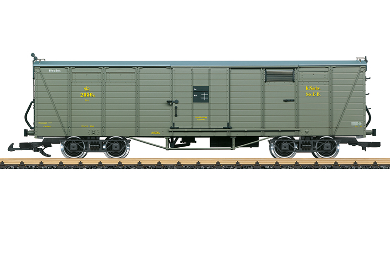 LGB 43600 SOEG gedeckter Güterwagen GGw SOEG gedeckter Güterwagen GGw